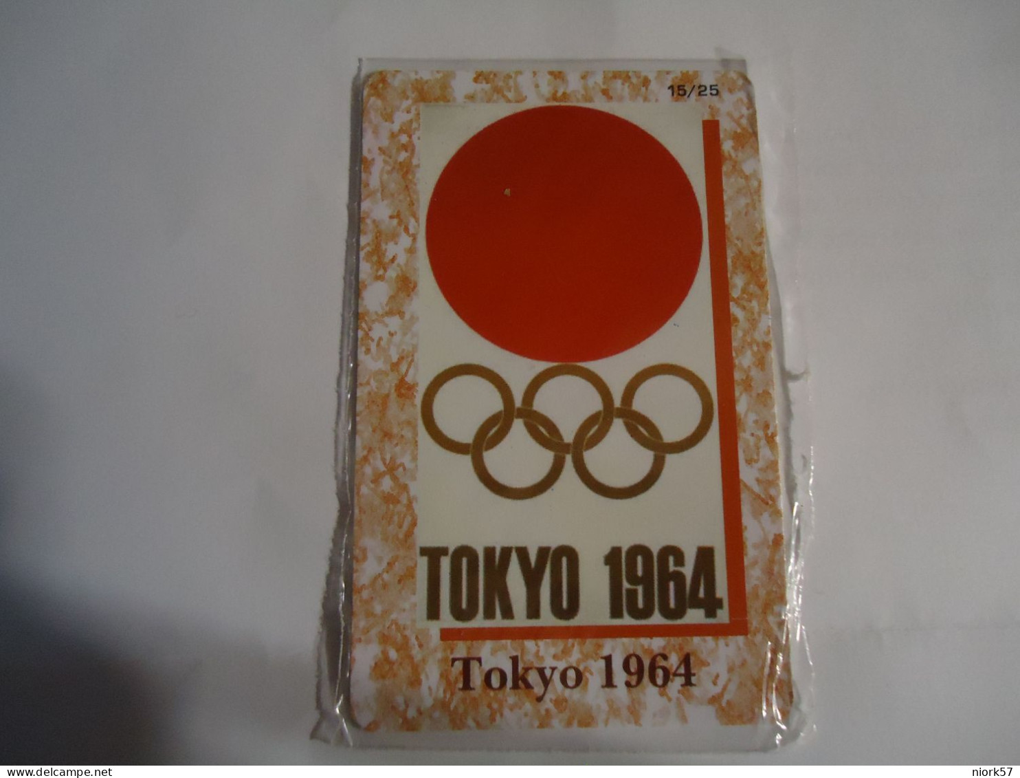 GREECE MINT PHONECARDS     OLYMPIC  GAMES TOKYO 1964 JAPAN - Olympic Games