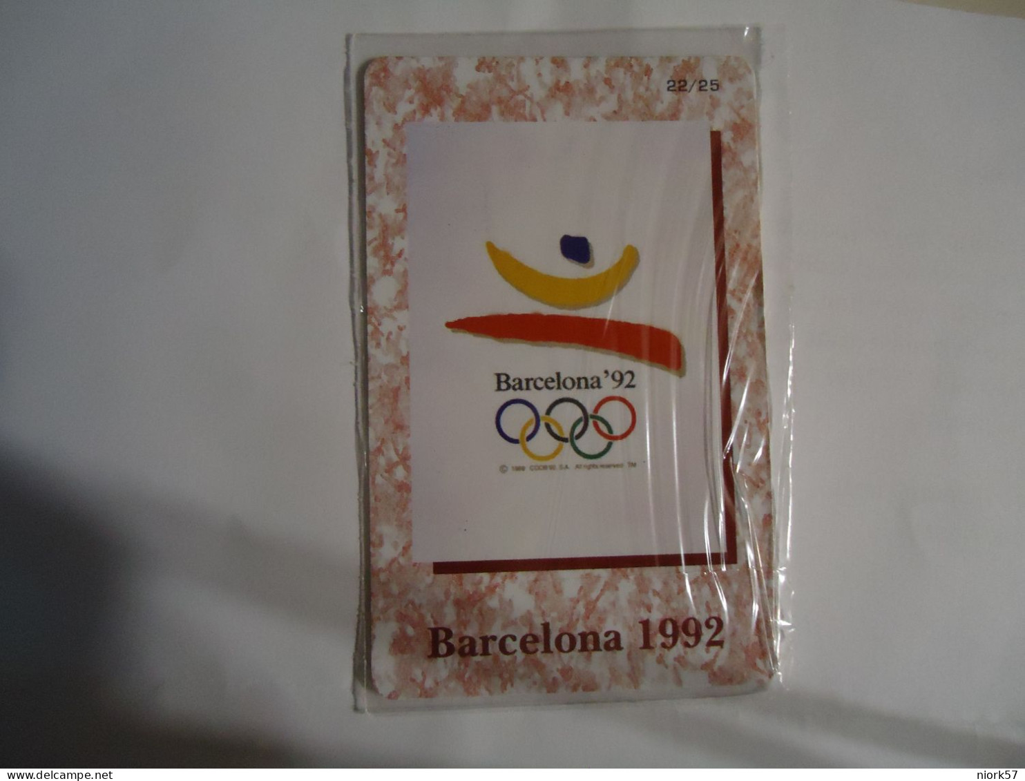 GREECE MINT PHONECARDS   OLYMPIC  GAMES   BARCELONA  1992 SPAIN - Olympische Spiele