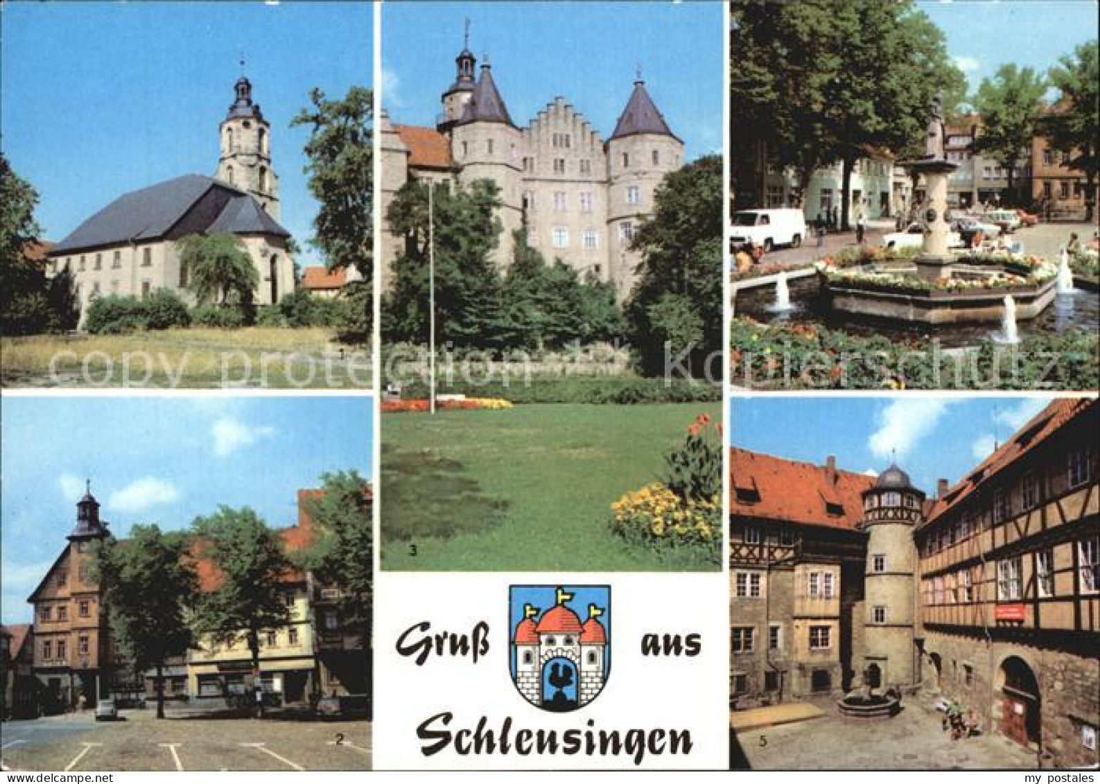 42453891 Schleusingen Sankt Johanniskirche Markt Schloss Bertholdsburg Schleusin - Schleusingen