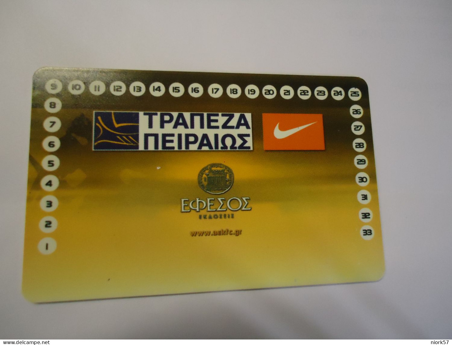 GREECE ΘΣΕΔ CARDS   SPORTS FOOTBALL Π.Α.Ε. ΑΕΚ - Sport