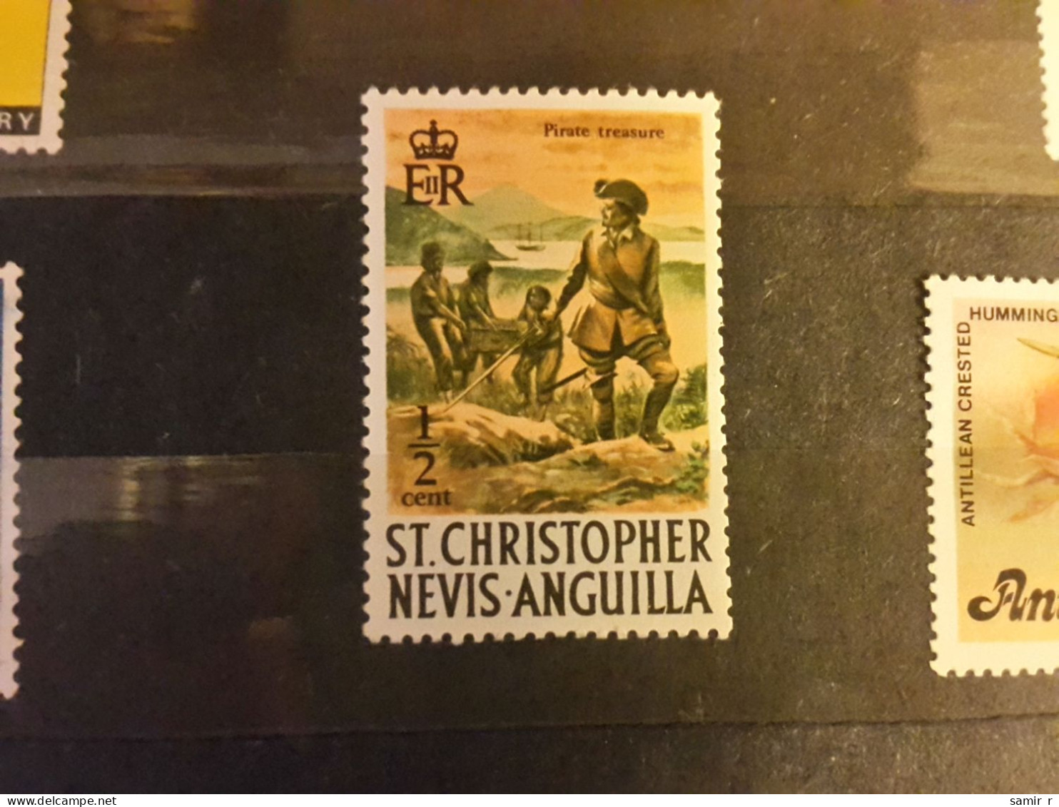 1970	St. Christopher Nevis Anguilla	Pirate Treasure (F74) - Autres - Océanie