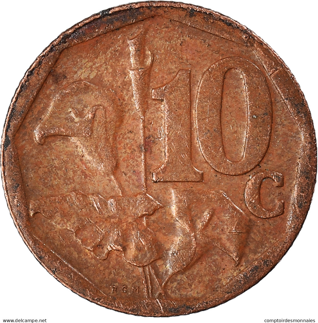 Monnaie, Afrique Du Sud, 10 Cents, 2012 - South Africa