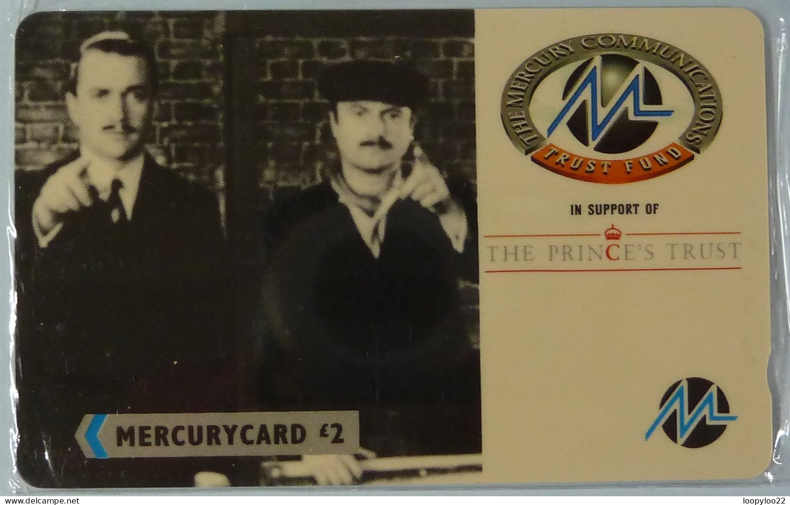 UK - Great Britain - Mercury - MER245 - Princes Trust - Phil & Harry - £2 - Mint Blister - Mercury Communications & Paytelco