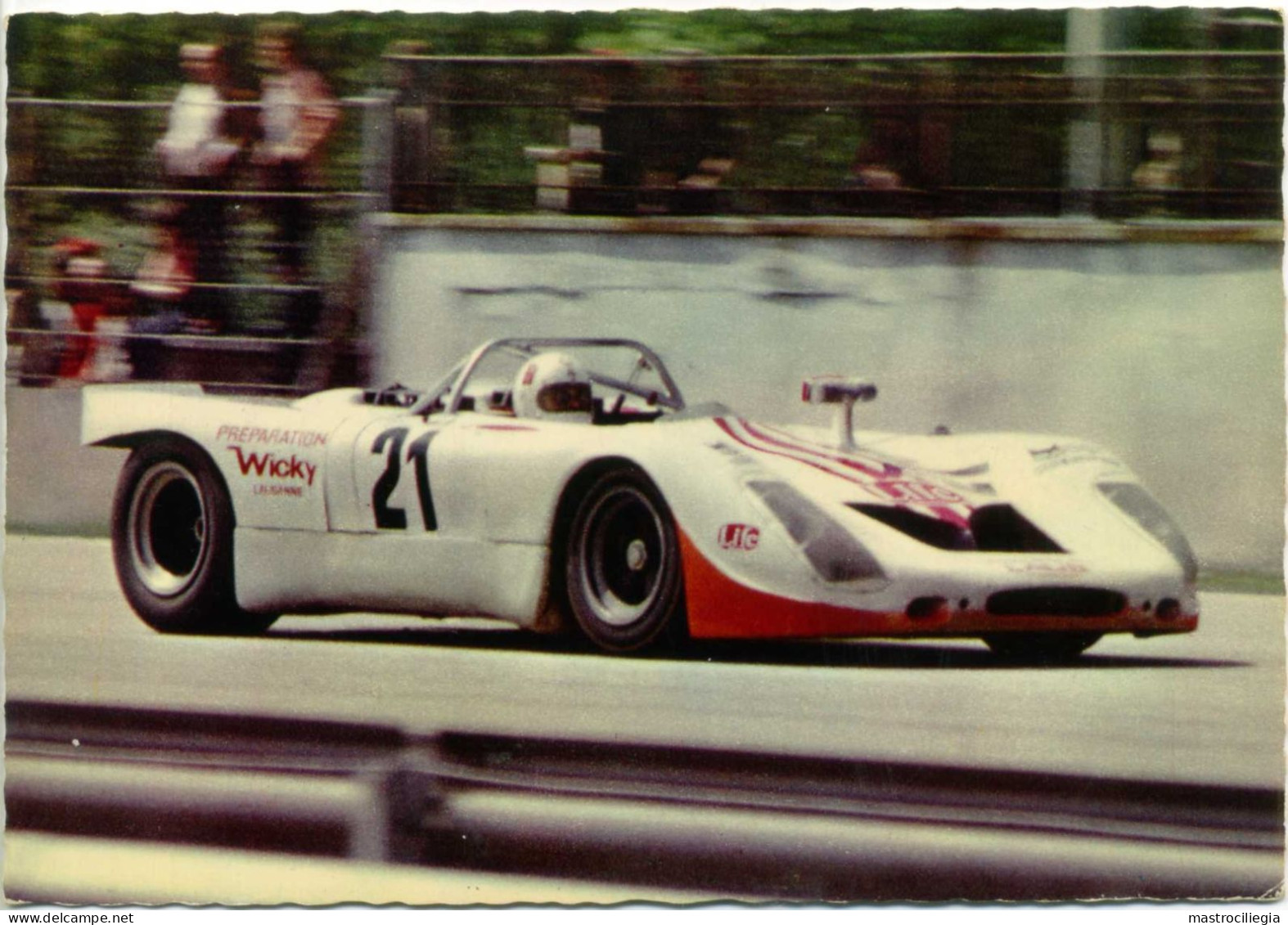 PORSCHE 908 - 3000 Cc. 8 Cil. 320 Kmh Nice Stamp - IndyCar