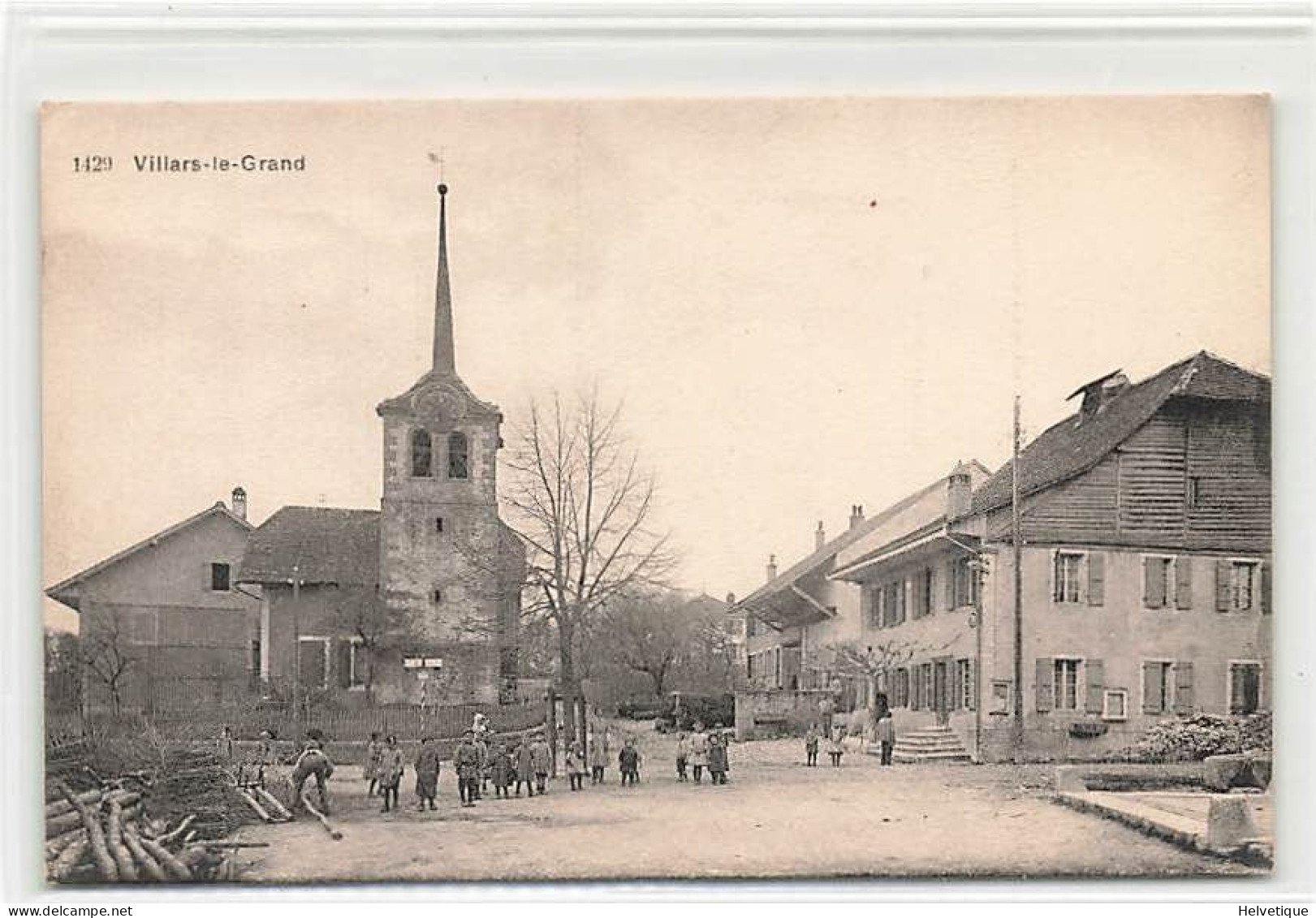 Villars-le-Grand Animée Eglise (Avenches) - Avenches