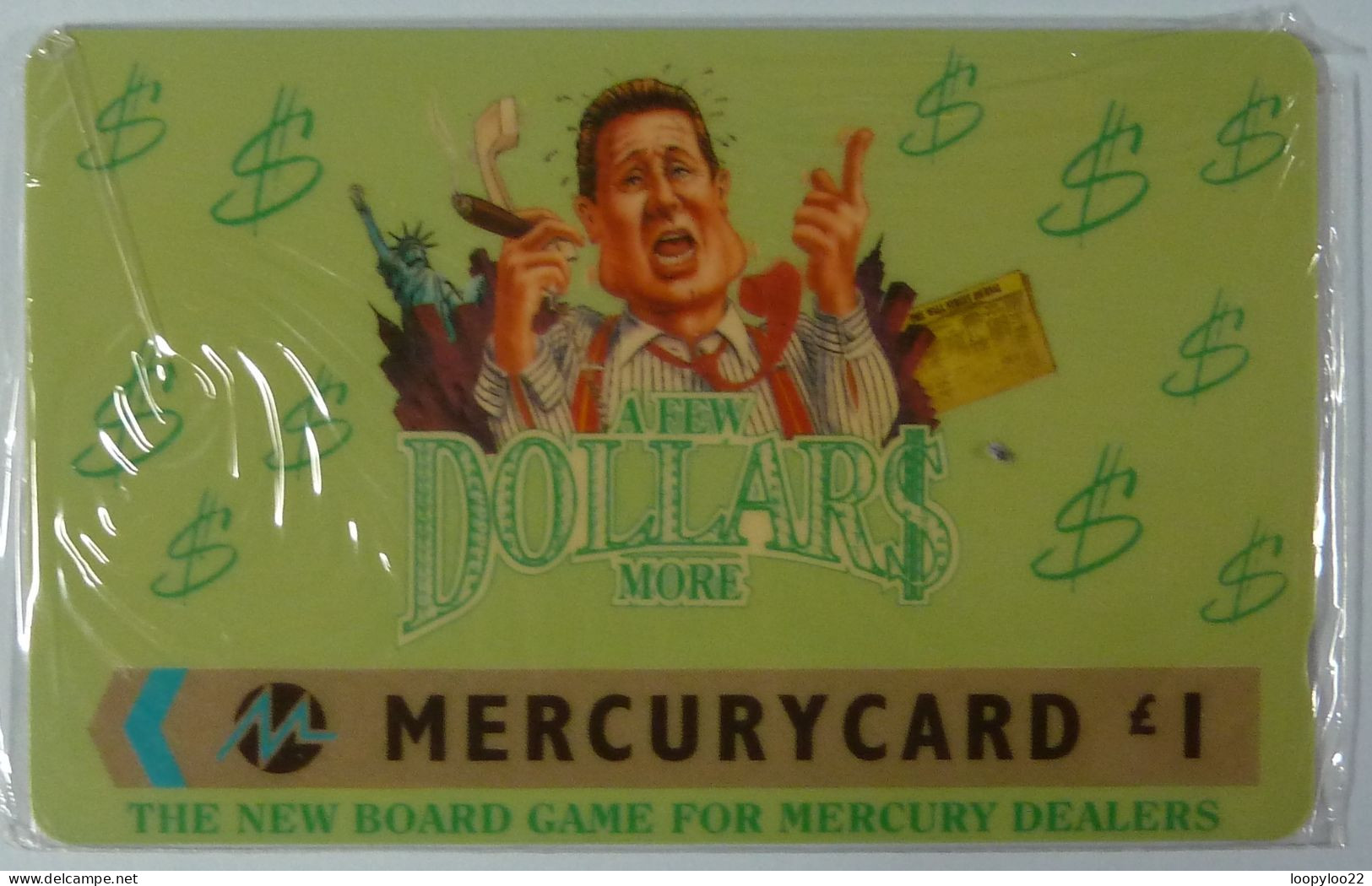 UK - Great Britain - Mercury - MER261 - A Few Dollars More - £1 - Mint Blister - Mercury Communications & Paytelco