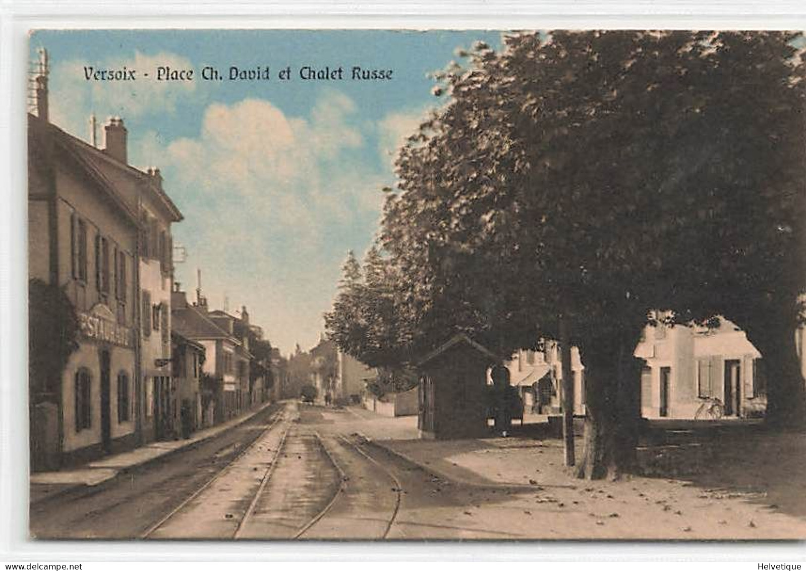 Versoix Place Ch. David Et Chalet Russe 1930 - Versoix