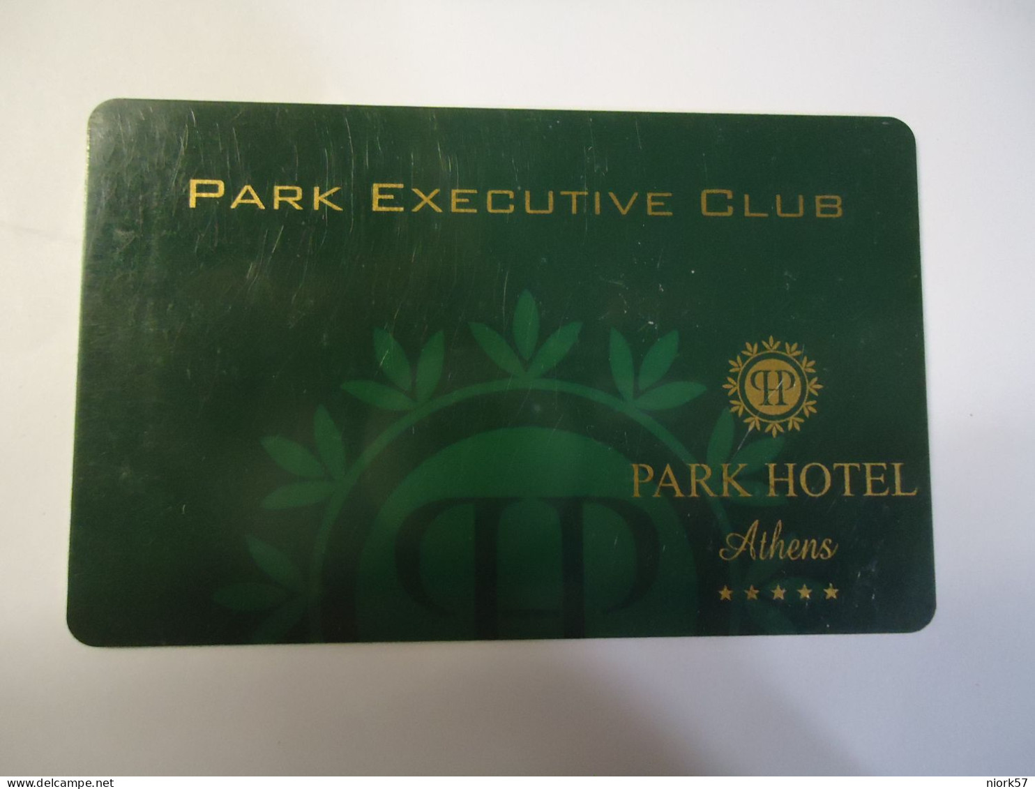 GREECE  HOTELS CARD  HOTEL KYE   PARK EXECUTIVE CLUB - Griechenland