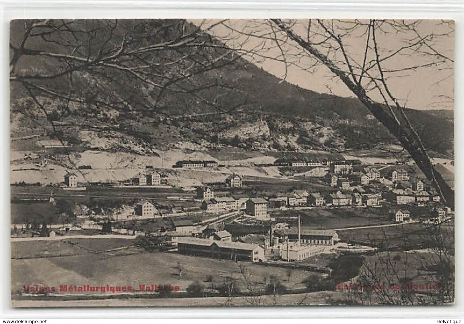 Usines Métallurgiques  Vallorbe 1914 - Vallorbe