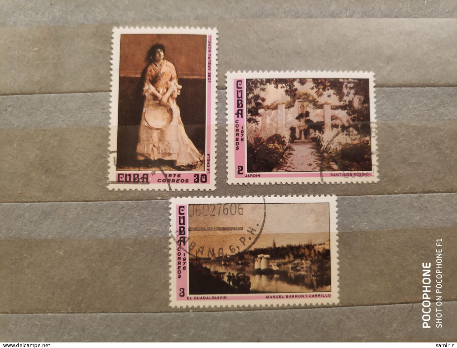 1976	Cuba	Paintings (F75) - Usati