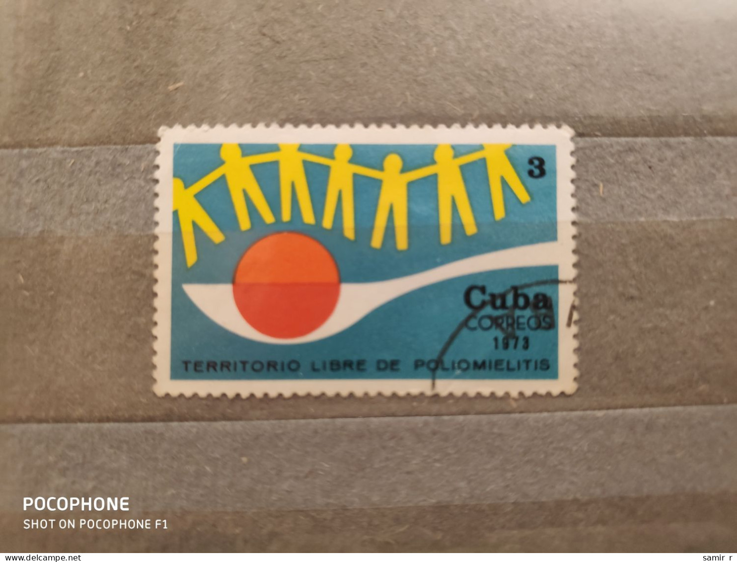 1973	Cuba	Poliomielitis (F75) - Used Stamps