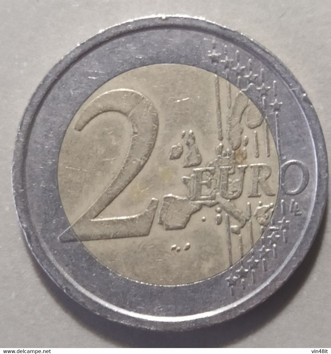 2008 -  BELGIO - MONETA IN EURO - DEL VALORE DI 2,00  EURO  -  USATA - - Belgio