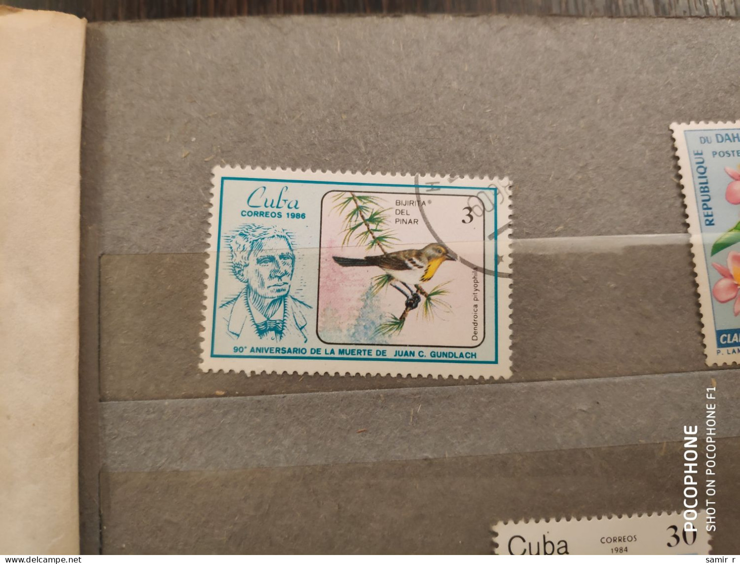 1986	Cuba	Birds (F75) - Used Stamps