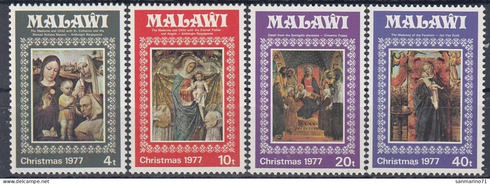 MALAWI 289-292,unused (**) Christmas 1977 - Malawi (1964-...)