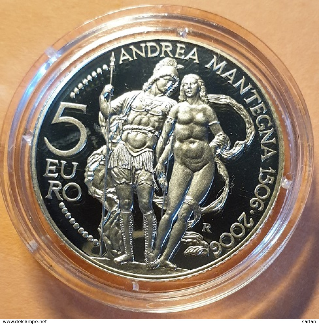 San Marino - 5 Euro 2006 , 500 Ans De La Mort D'Andrea Mantegna - San Marino