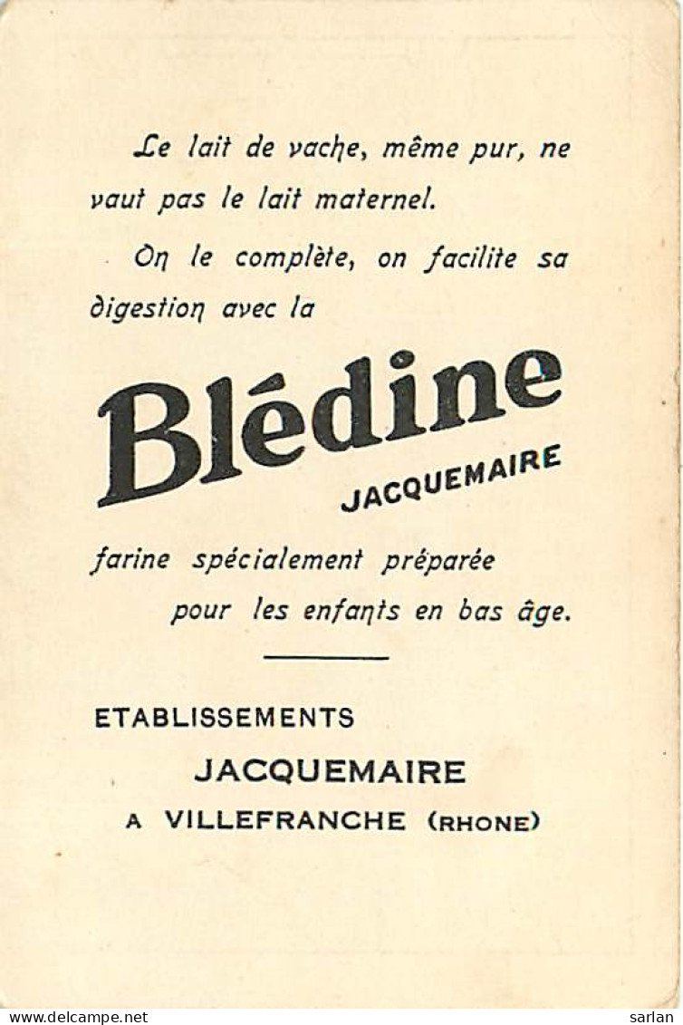 Illustation De Benjamin RABIER , Chromo Publicitaire Blédine Jacquemaire  , * VP 139 - Rabier, B.