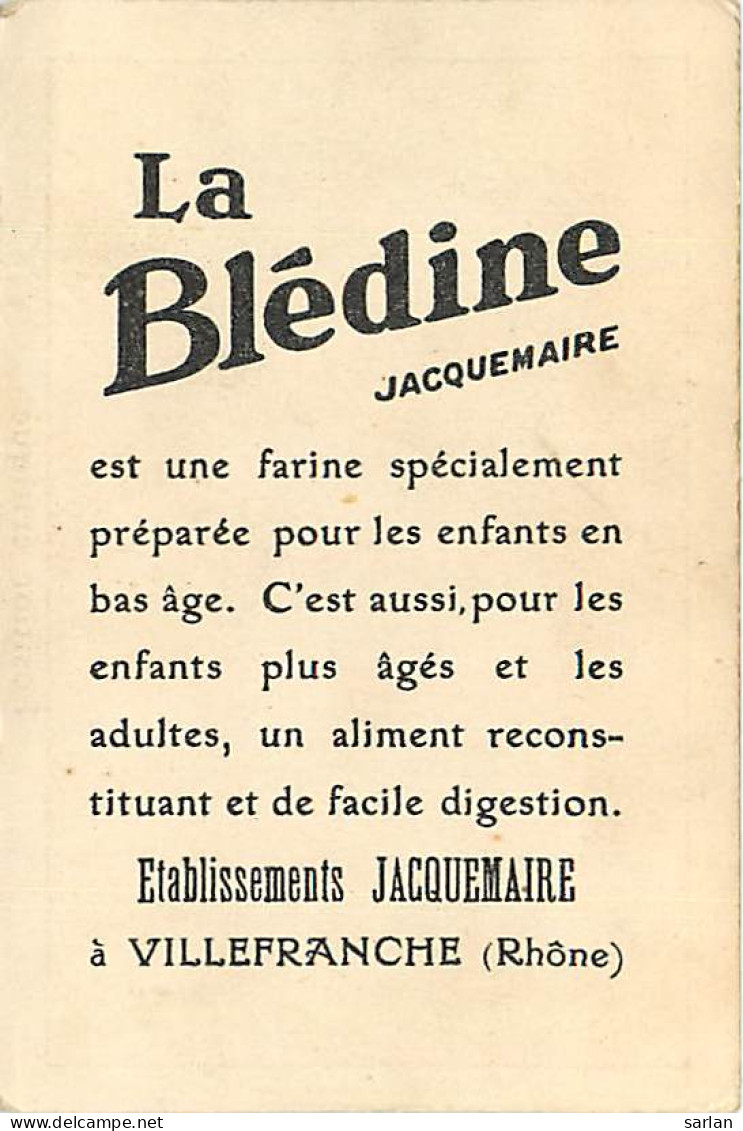 Illustation De Benjamin RABIER , Chromo Publicitaire Blédine Jacquemaire  , * VP 156 - Rabier, B.