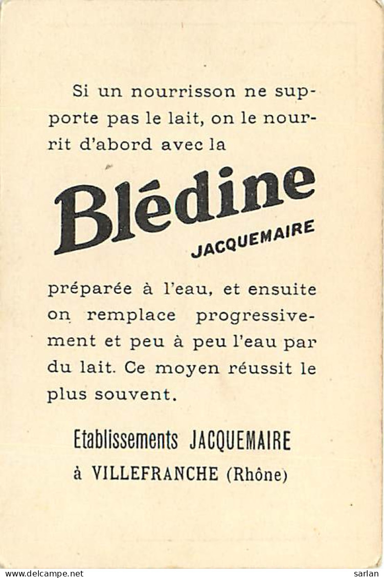 Illustation De Benjamin RABIER , Chromo Publicitaire Blédine Jacquemaire  , * VP 160 - Rabier, B.