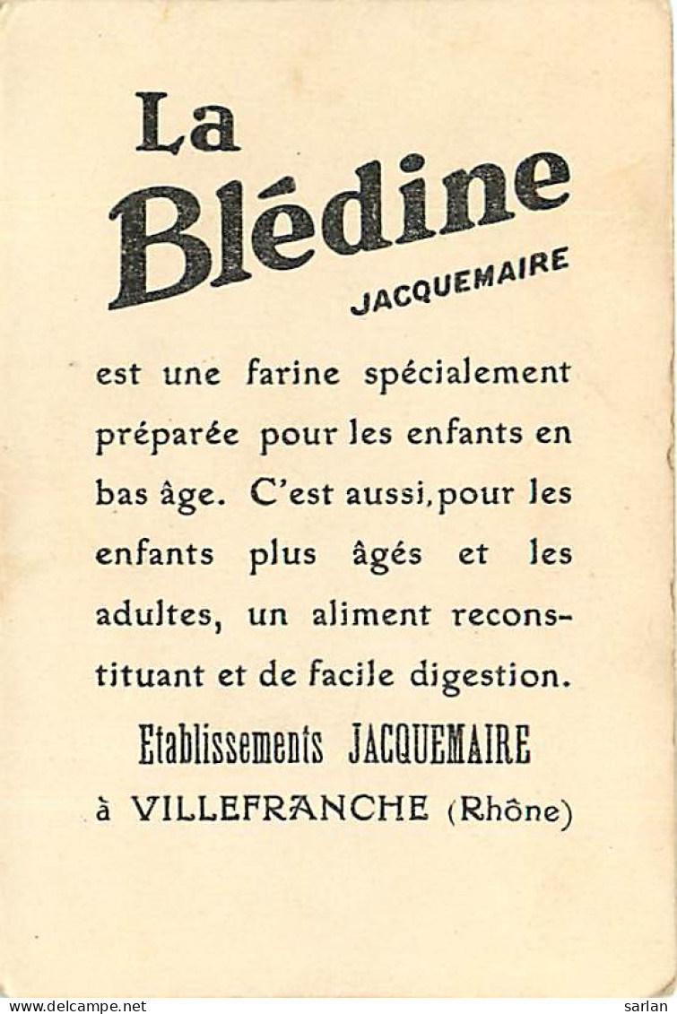 Illustation De Benjamin RABIER , Chromo Publicitaire Blédine Jacquemaire  , * VP 148 - Rabier, B.