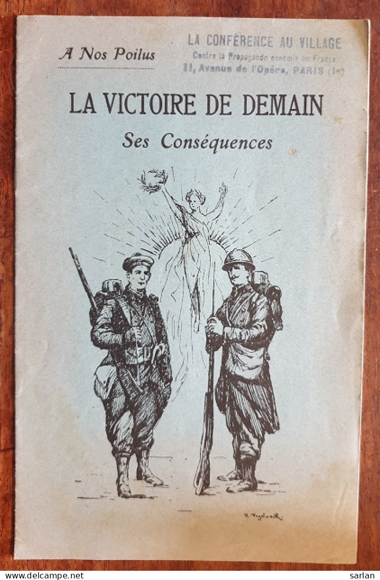 Livret , La Victoire De Demain , Ses Consequences - Frankrijk