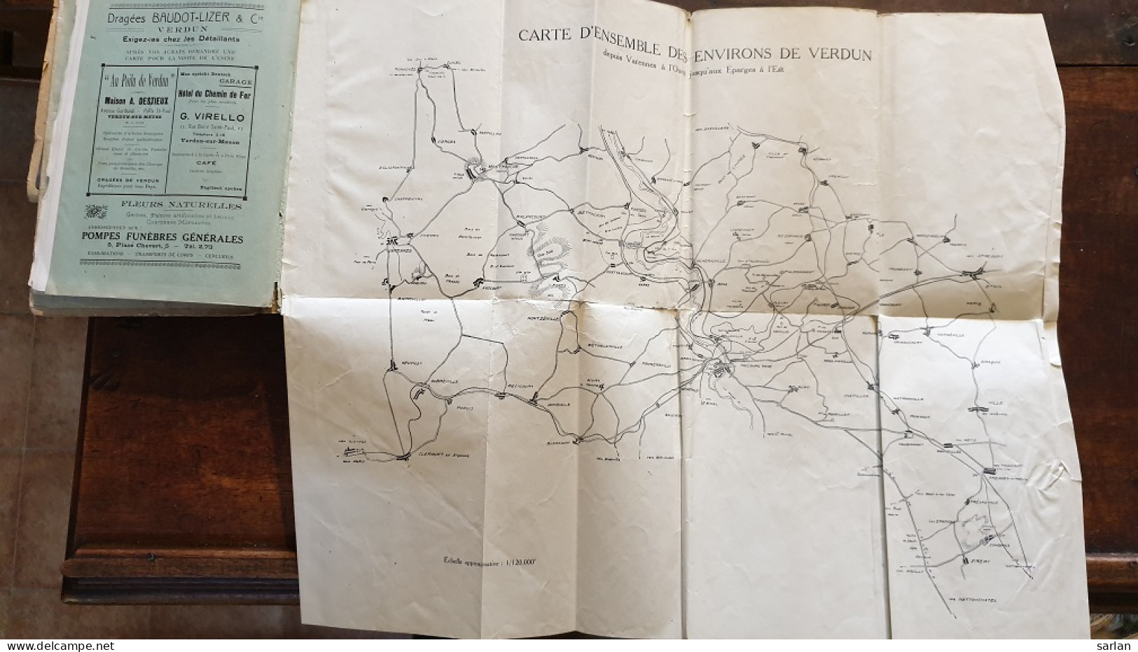 VERDUN Et Ses Champs De Bataille Avec Ses Deux Cartes - Francia