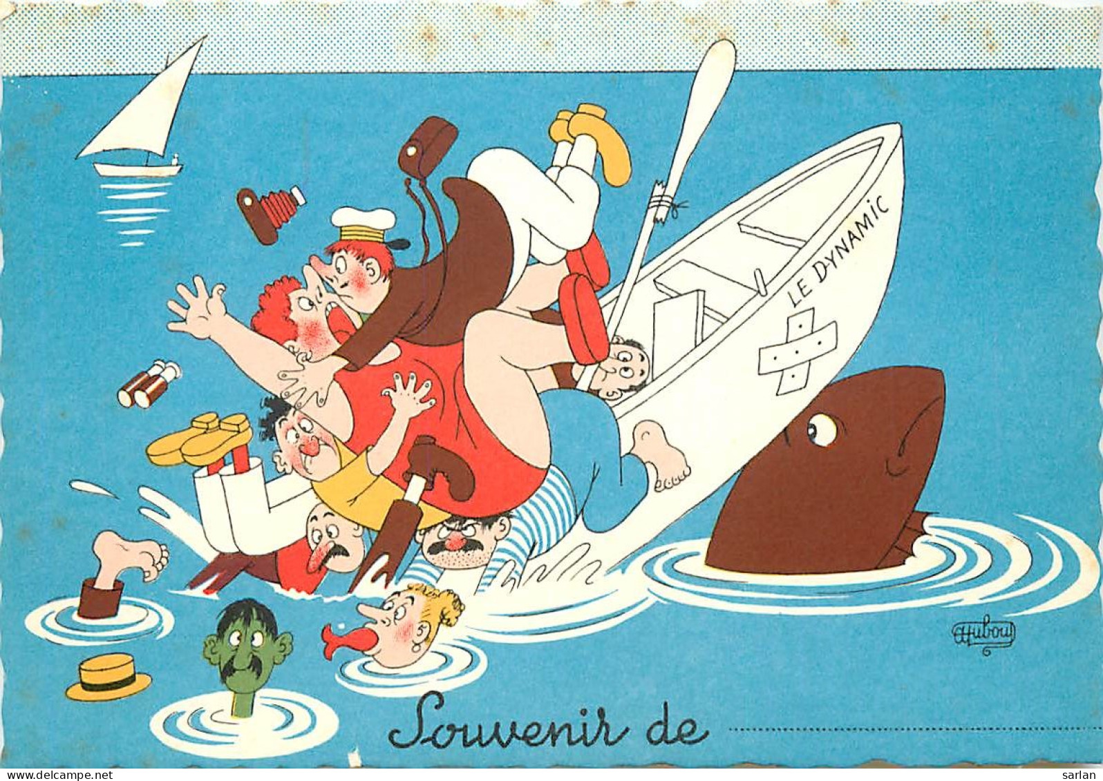 Illustration De DUBOUT , Editions Du Moulin , 9A , * M 17 47 - Dubout