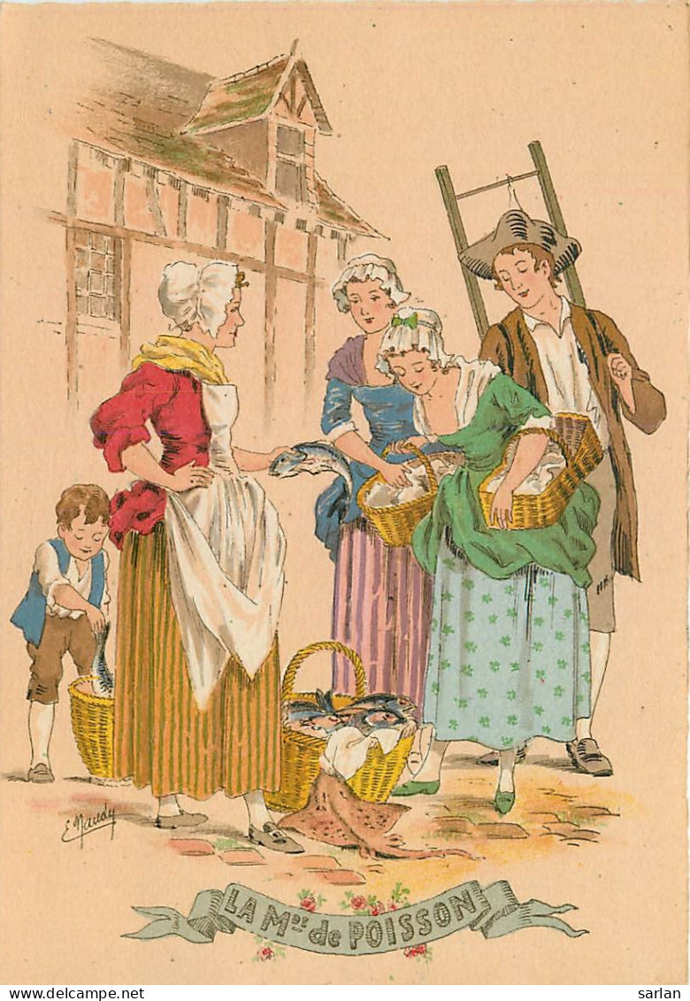 Barré Dayez , Les Petits Metiers Au XVIIIe , Marchande De Poisson , * M 18 32 - Naudy