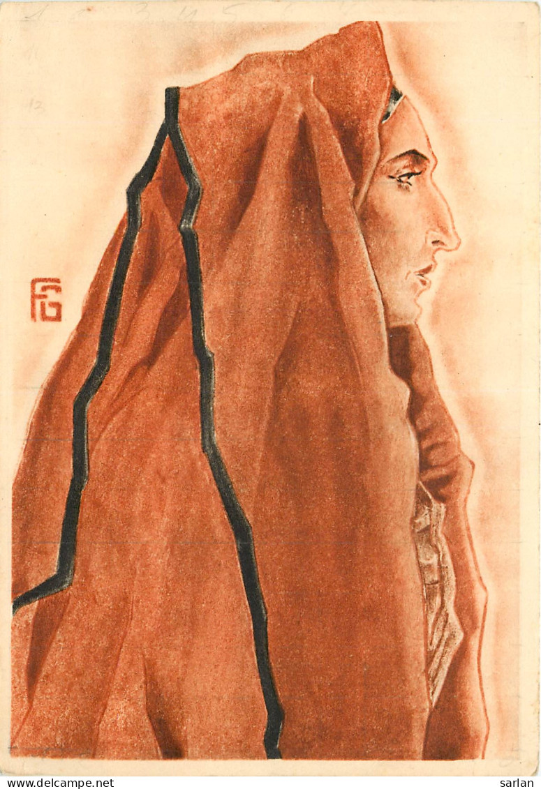 Illustration De Géo FOURRIER , Visages Paysans N° 10 Le Bigorre , * M 25 77 - Fourrier, G.