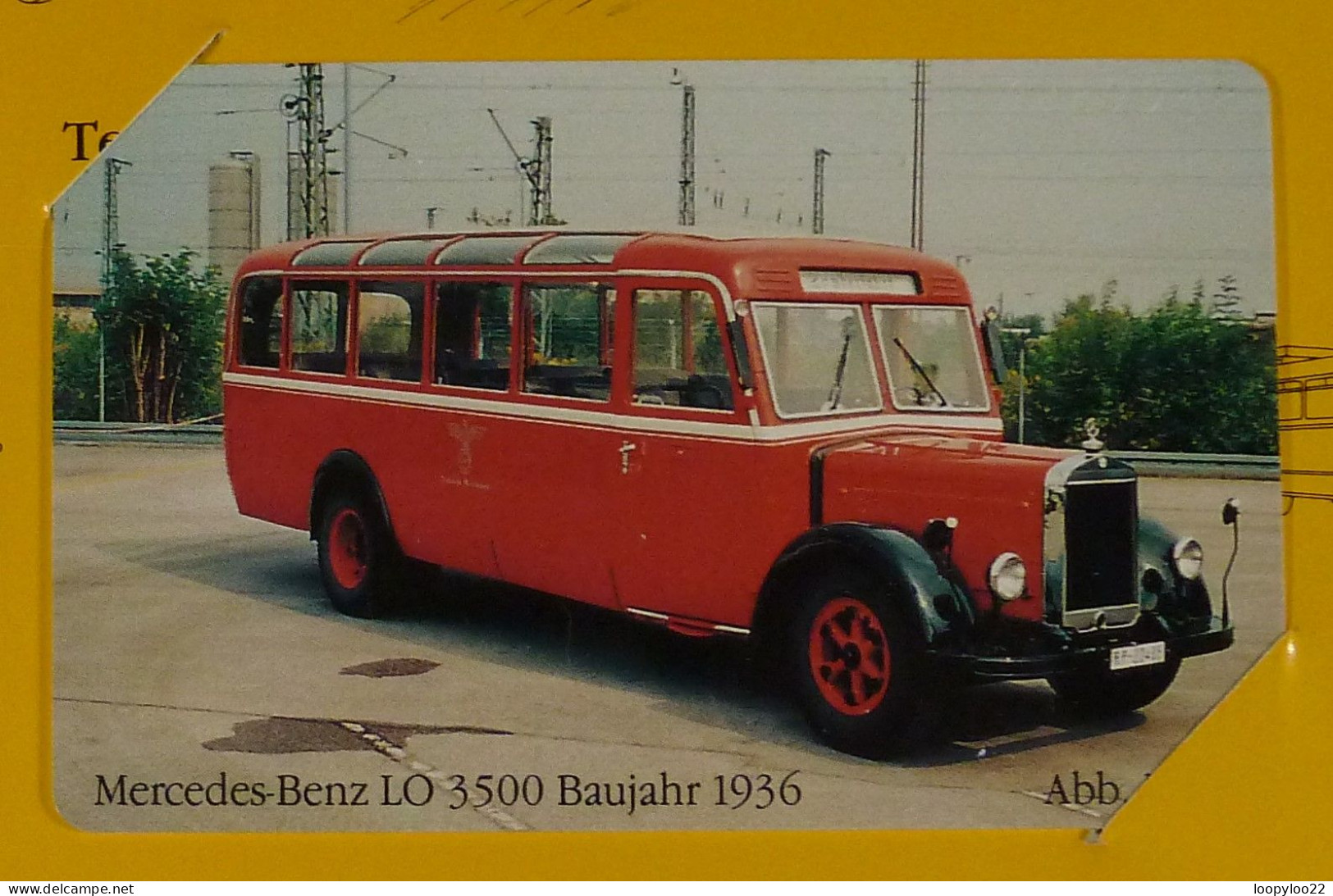 GERMAN - DIE GOLDENEN 15 - Postomnibus - Mercedes Benz LO 3500 - Mint In Original Folder - Andere & Zonder Classificatie