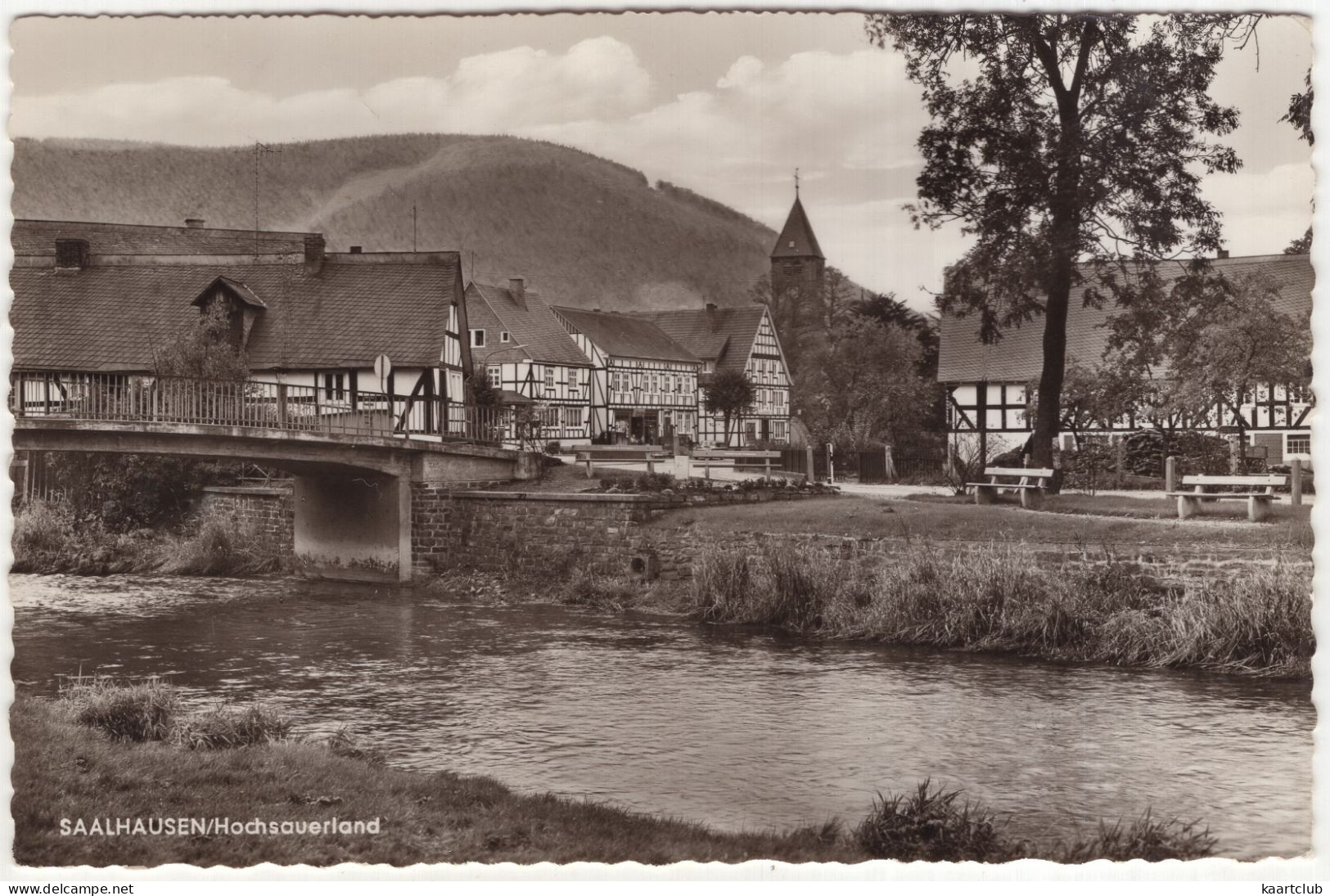 Luftkurort Saalhausen / Hochsauerland - (Haus 'Rameil') - (Deutschland) - 1966 - Lennestadt