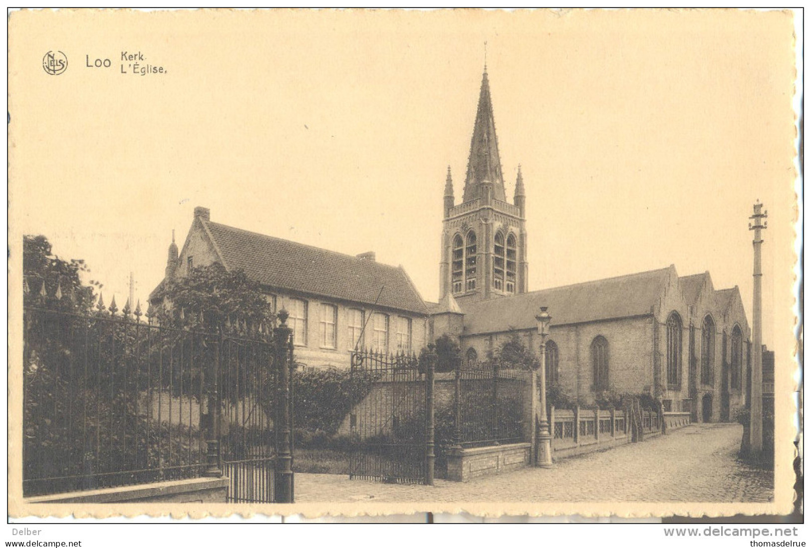 Op839: Nels  Loo KERK / L'Eglise - Lo-Reninge