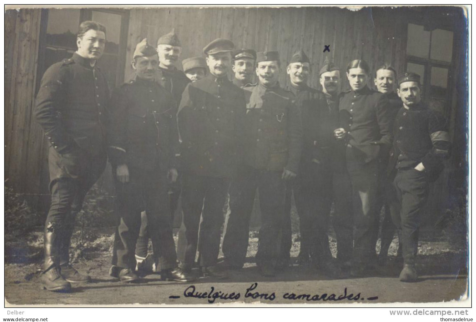 4cp-801: Fotokaart: Kriegsgefangenen Sendung SOLTAU > EERQUELINNES  POTTIERS + Censure - Krijgsgevangenen