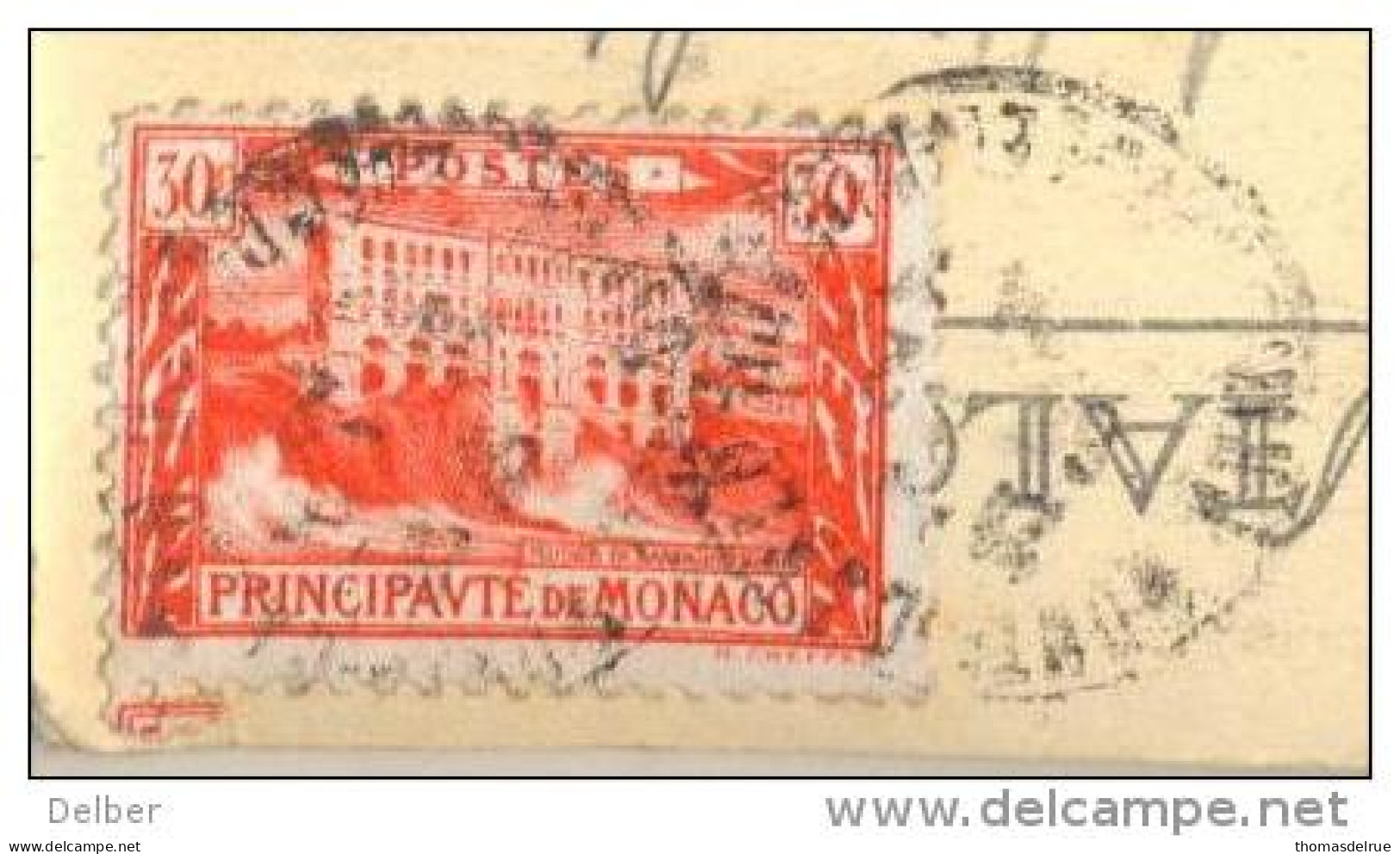 4cp-939: Y.&T.N° 56  /  82 MONTE CARLO Vue Prise Des Jardins Du Rocher - Other & Unclassified