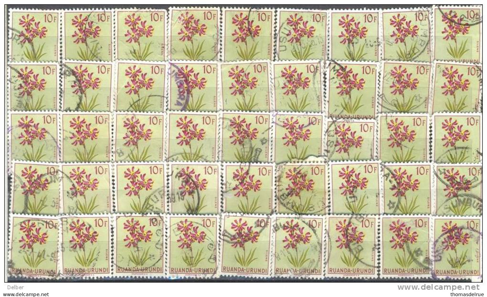 _Dg972: Restje Van 45 Zegels... N°194.. Om Verder Uit Te Zoeken... - Used Stamps