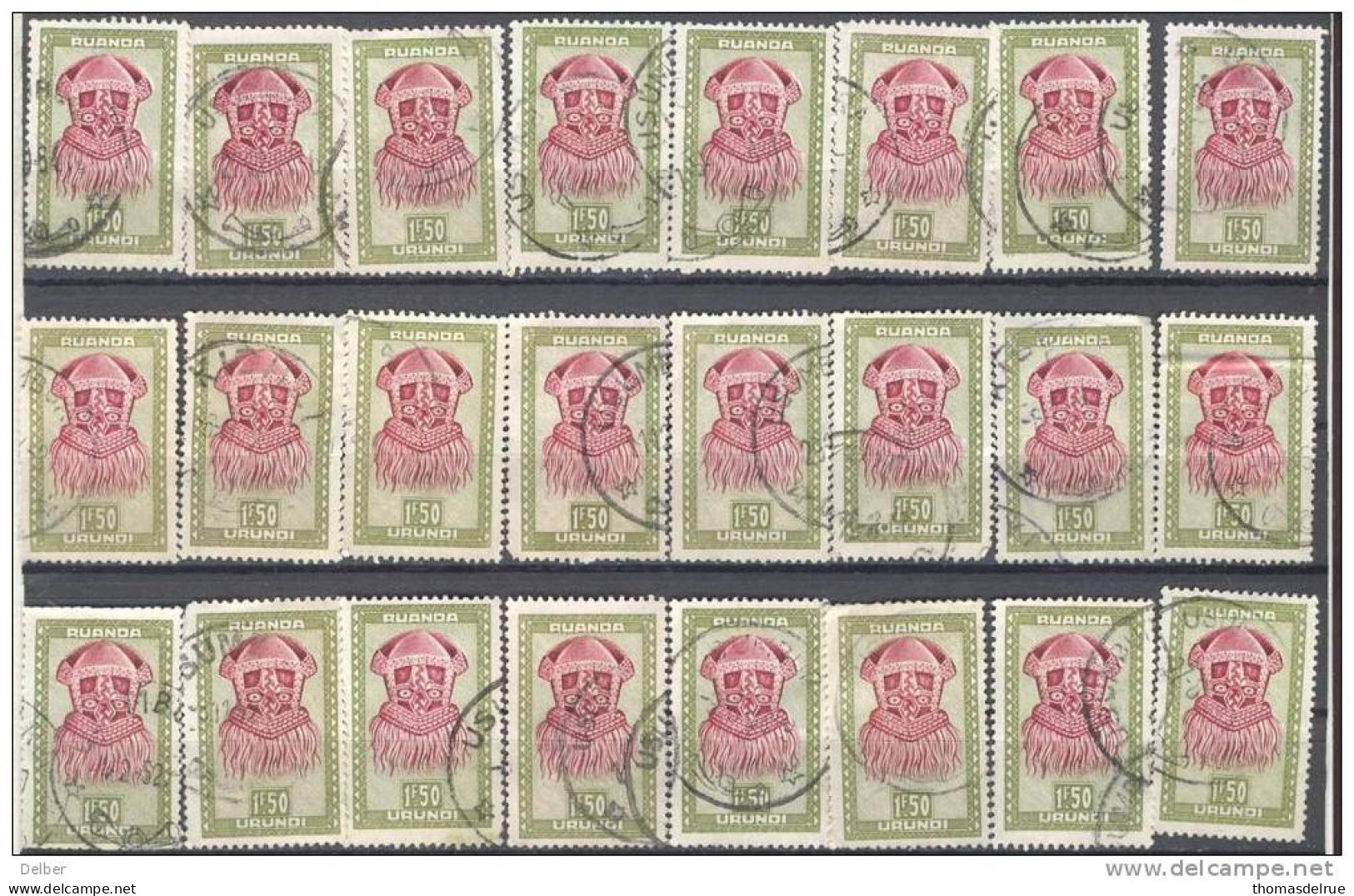 _Dg990: Restje Van 24x N° 163A... Om Verder Uit Te Zoeken... - Used Stamps