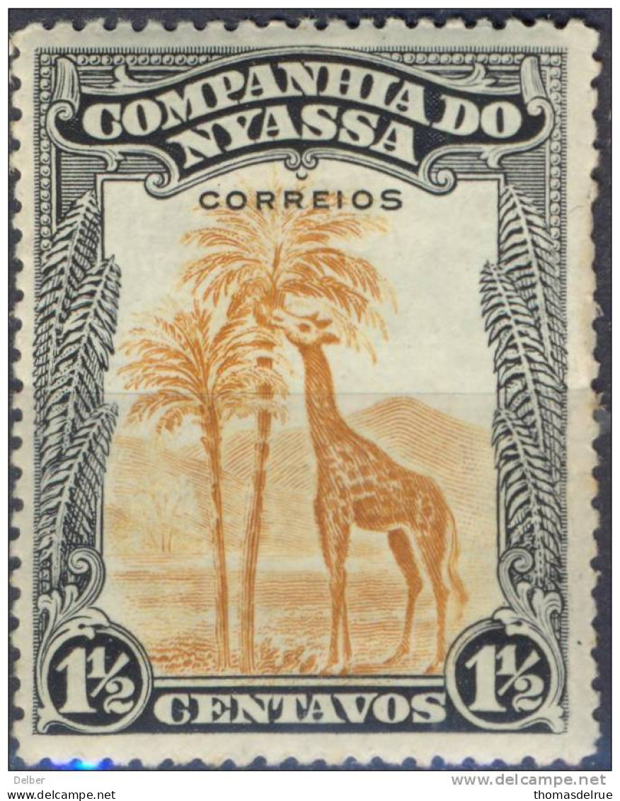 Zp593: NYASSA: Y.&T. N° 98:  Mint Hinged - Nyassaland