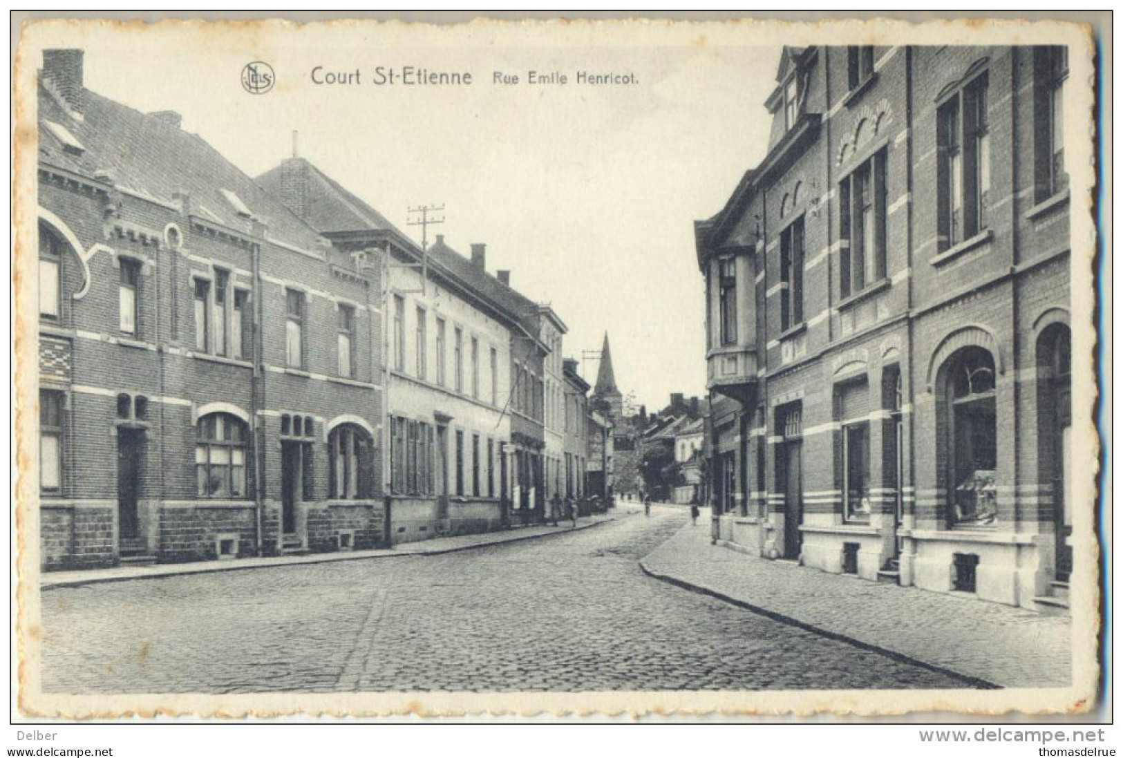 4cp-315: Nels - Court St. Etienne Rue Emile Henricot - Court-Saint-Etienne