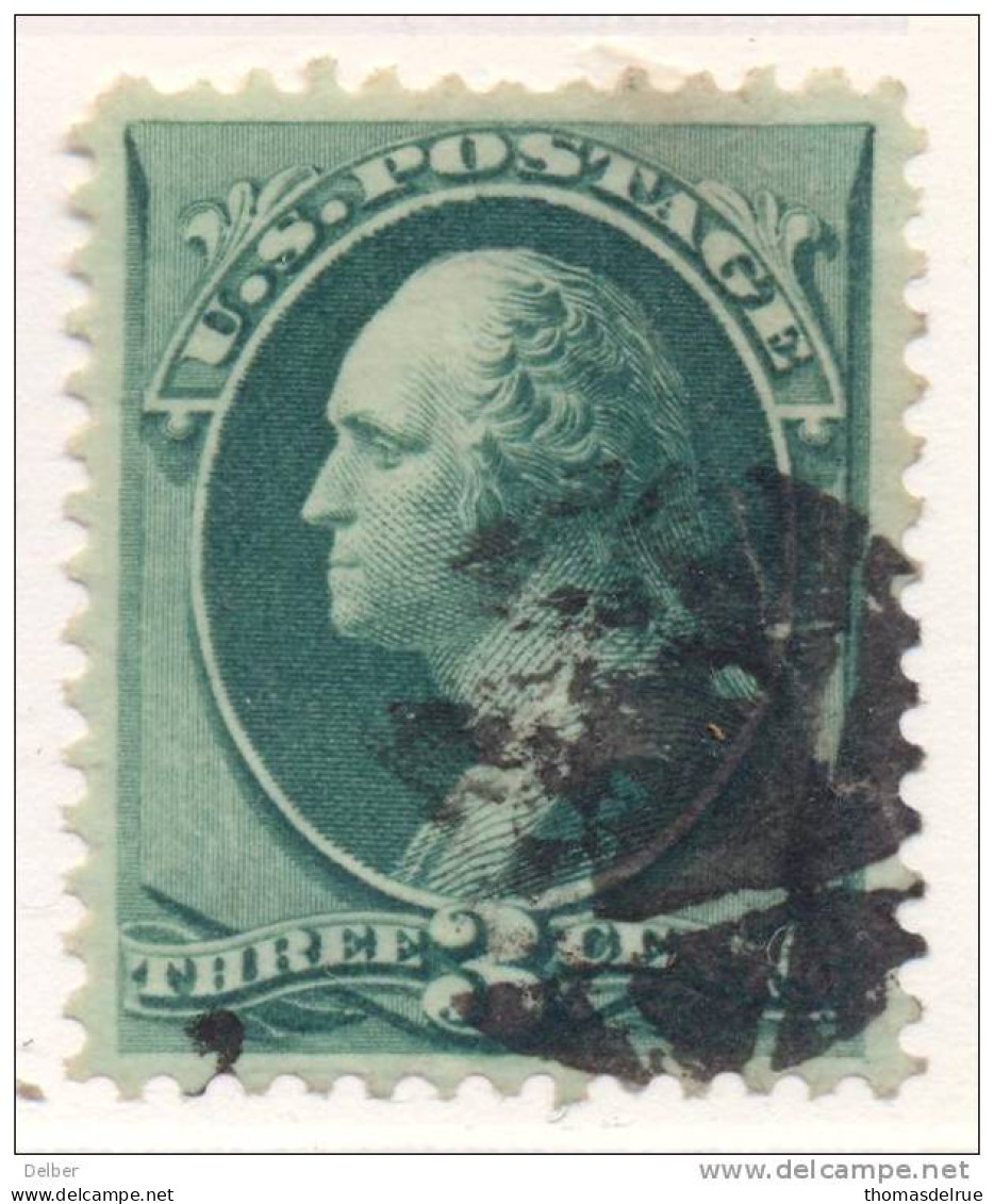 _Us917: WASHINGTON  3 Cents # 184 : Nice Postmark - Used Stamps