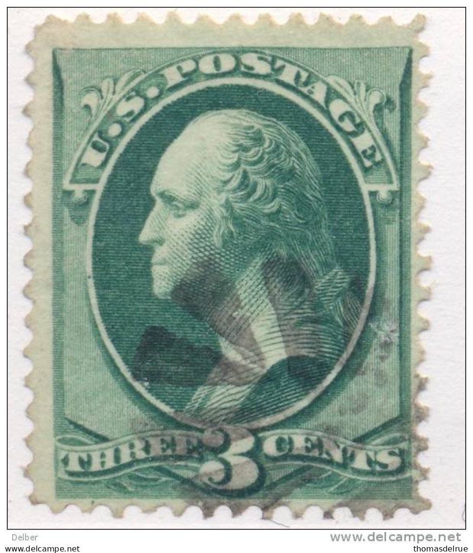 _Us927: WASHINGTON  3 Cents # 184 : Nice Postmark - Used Stamps