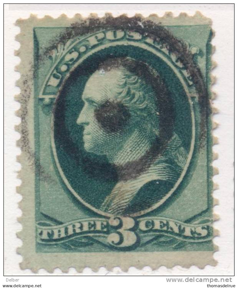 _Us929: WASHINGTON  3 Cents # 184 : Nice Postmark - Used Stamps