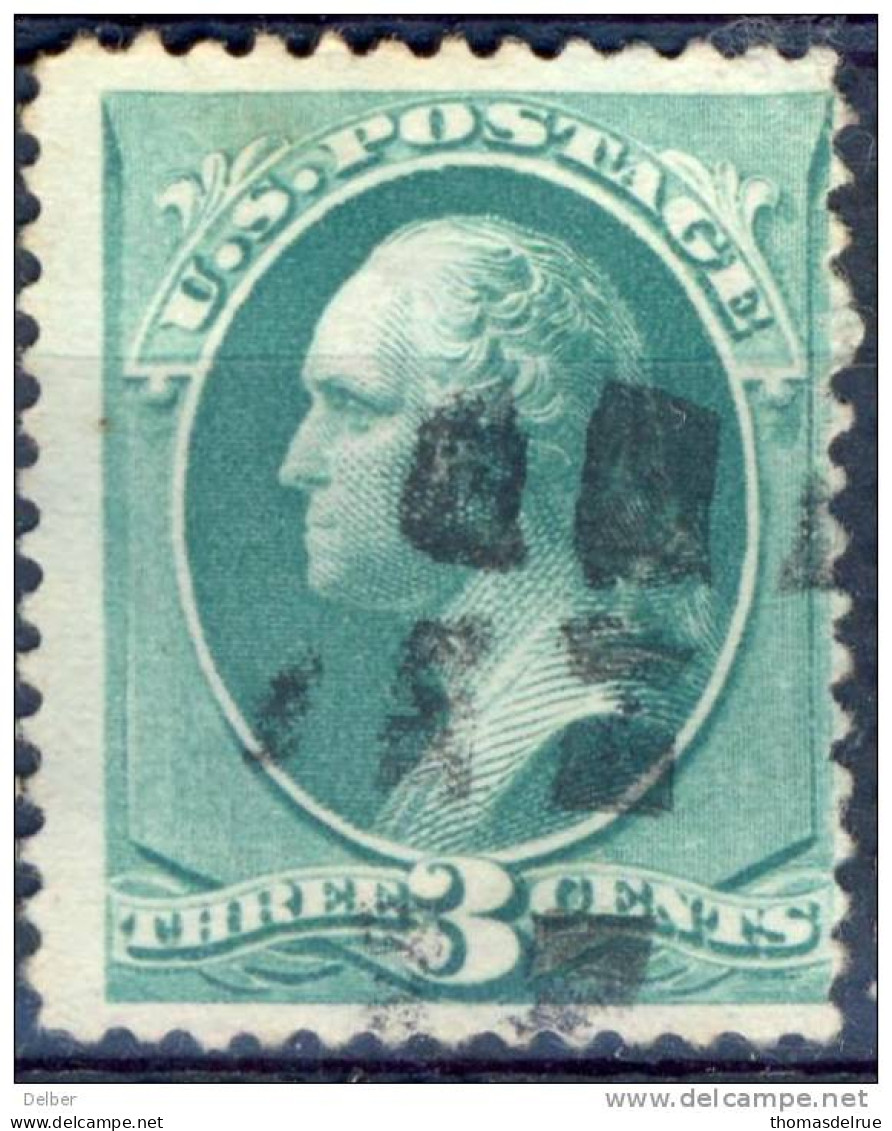 _Us943: WASHINGTON  3 Cents : #184 - Used Stamps