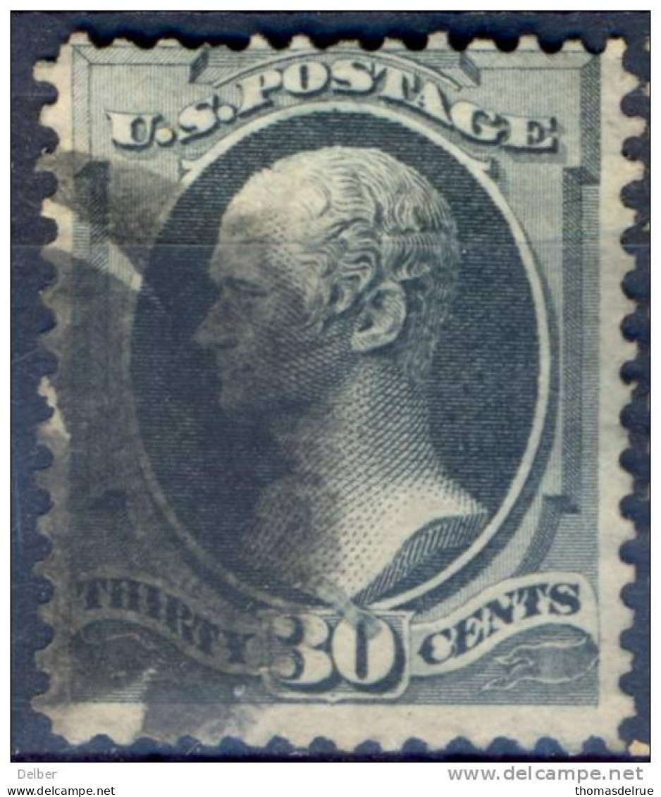 _Us979:  HAMILTON 30 Cents  No Grill - Used Stamps