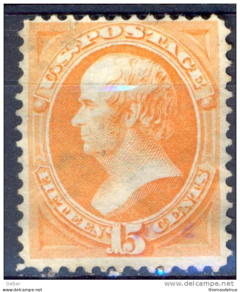 _Us986:  WEBSTER  15 Cents  No Grill - Used Stamps