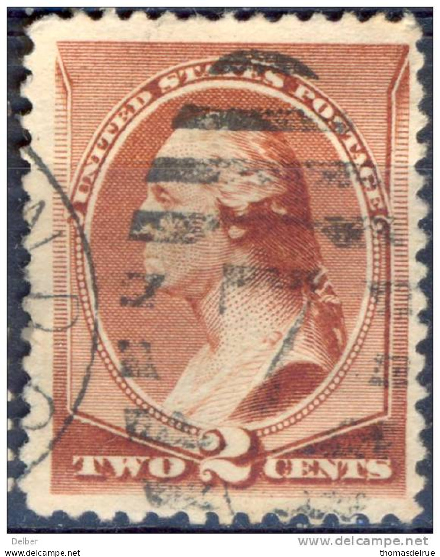 _Us975: WASHINGTON  2 Cents # 210 - Used Stamps