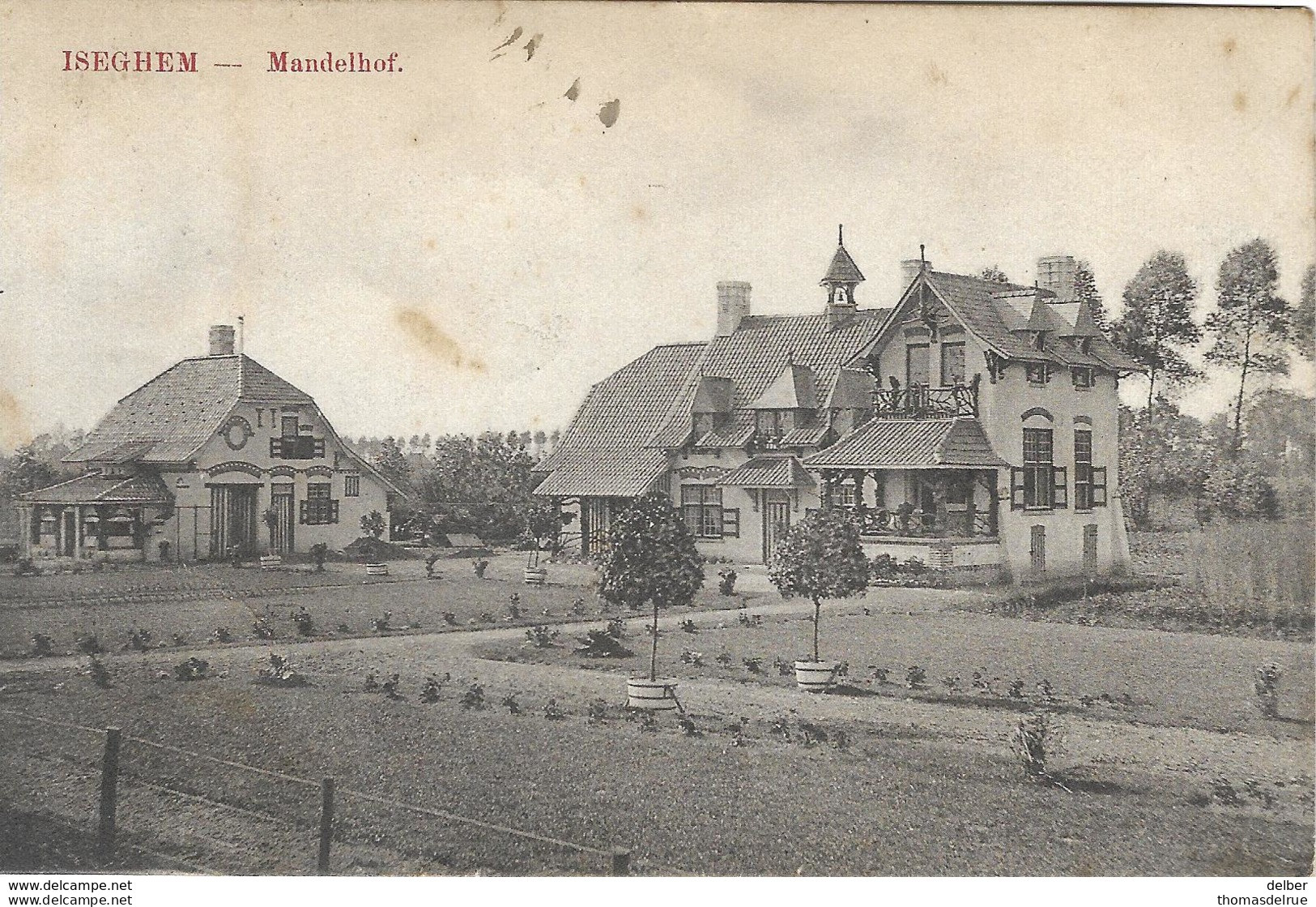 8VL-872: Iseghem - Mandelhof   > Nieuport  ... Wat Bevuild... - Izegem