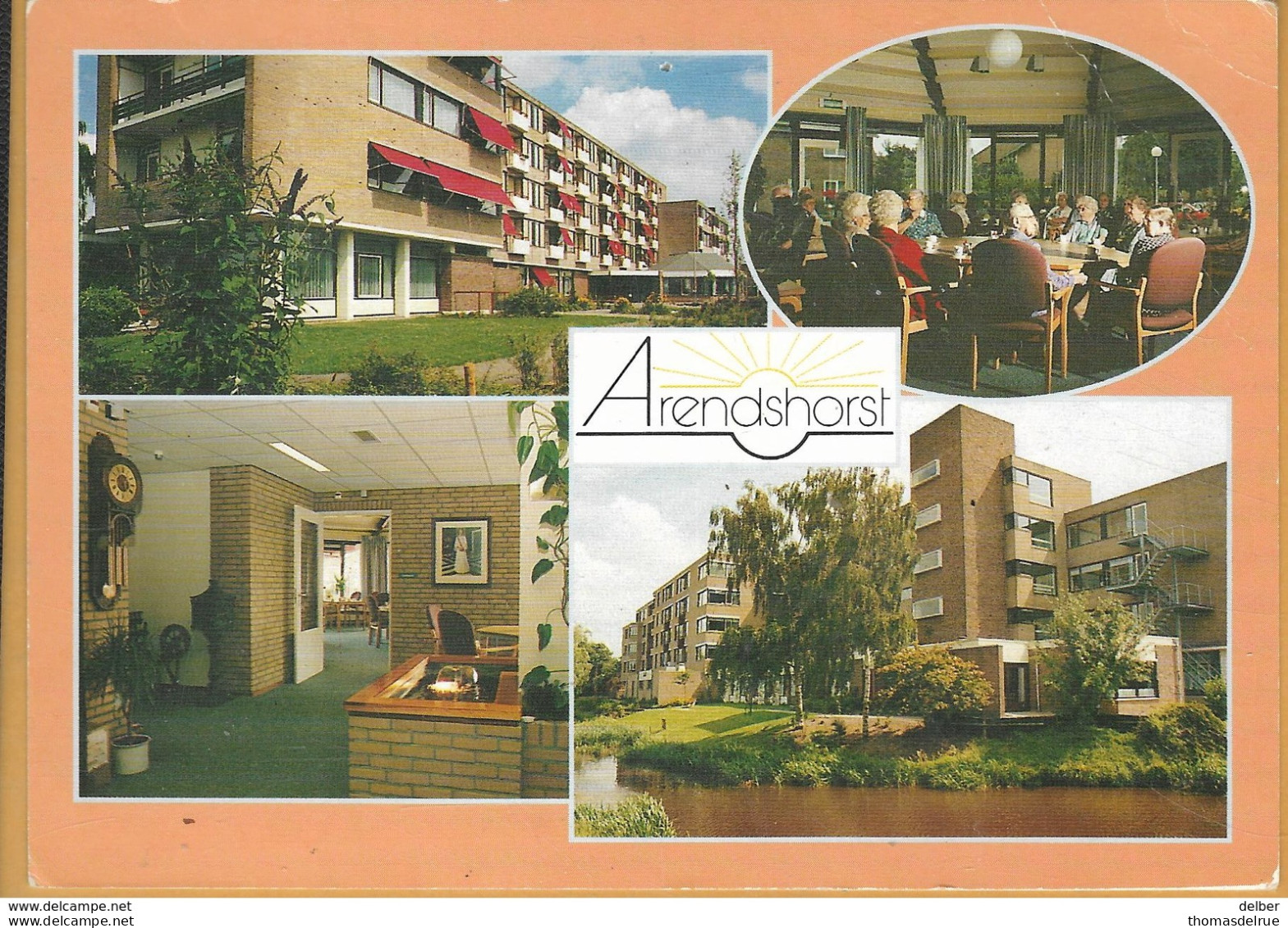 8Aa-952: Arendshorst 9400 RA ASSEN: Verstuurd Zwolle 2000 > Kloetinge Verzorgingstehuis > Aartrijke BE : Tearoom - Assen