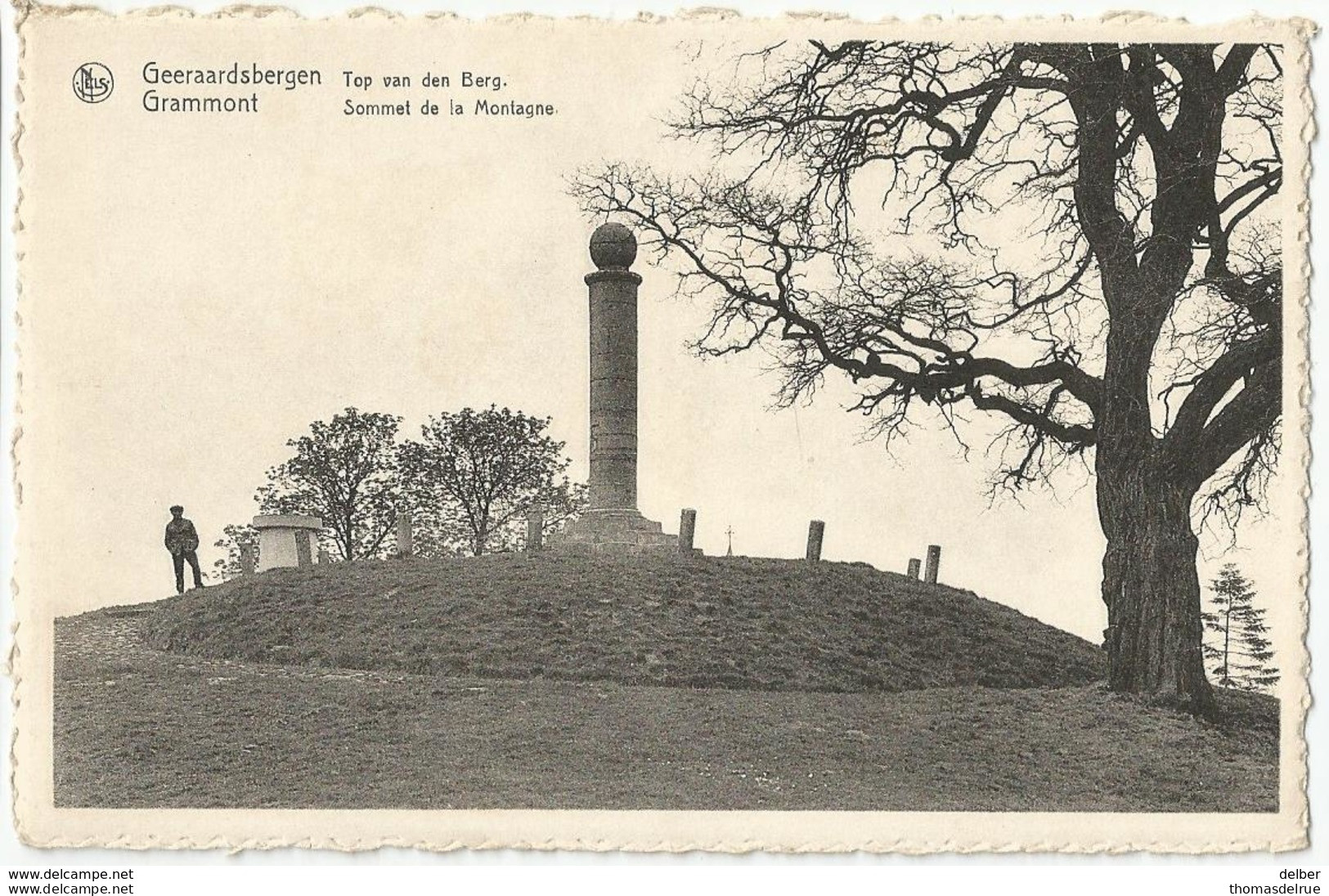 8Eb-680: Geeraardsbergen Top Van Den Berg  Grammont Sommet De La Montagne - Geraardsbergen