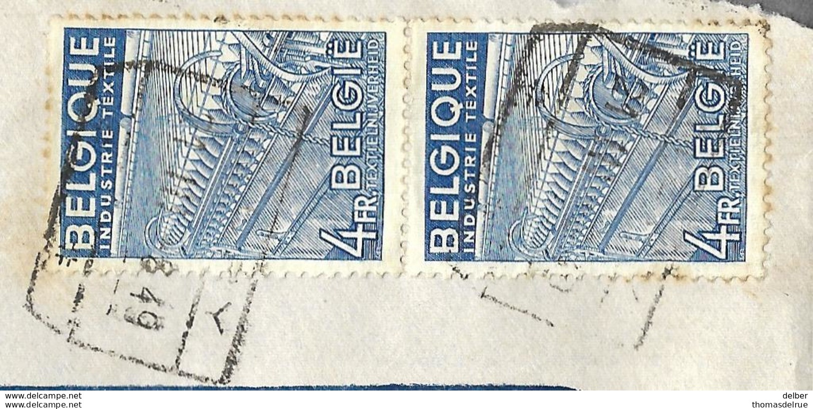 _6ik-860:EXPRES:N° 2x 771: MERY    21 - III -8 49 : Spoorwegstempel : Geen Aankomststempel - 1948 Esportazione