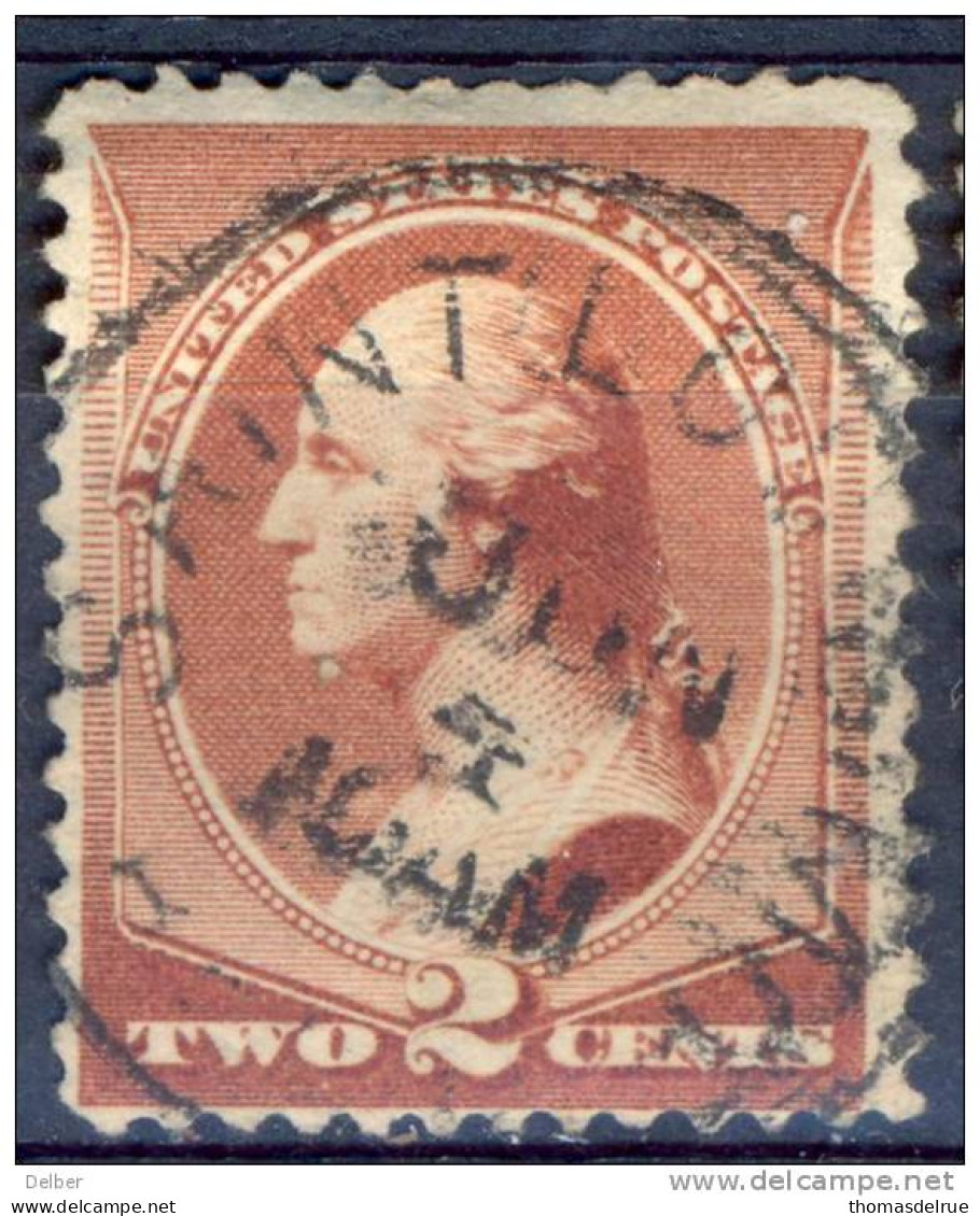 _Us978: WASHINGTON  2 Cents # 210 - Used Stamps