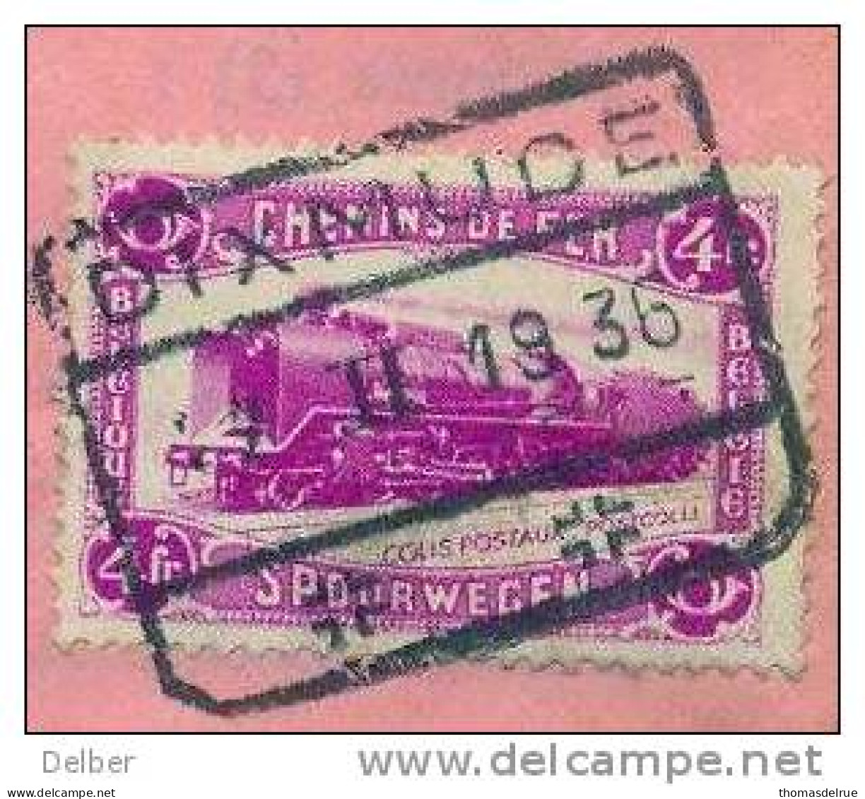 Gs798: Fragment Met SP178: DIXMUDE // +__+  ..met Weegstempel:  DIXMUDE - Andere & Zonder Classificatie